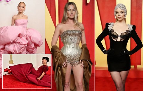 Nejpůsobivější róby Oscarů: Sexy extravagance! I zrádné jehly...