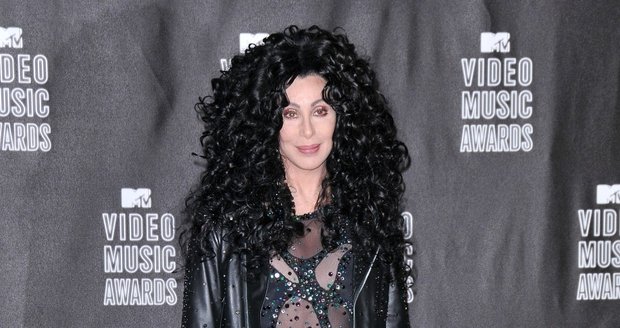 Zpěvačka Cher na cenách MTV