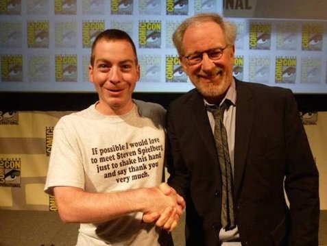 Steven Spielberg se taky nechal vyfotit.