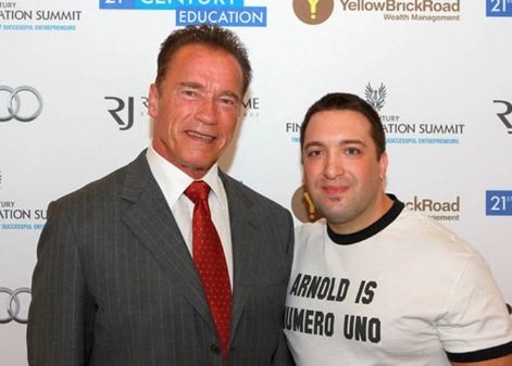 Je libo fotku s Arnoldem?