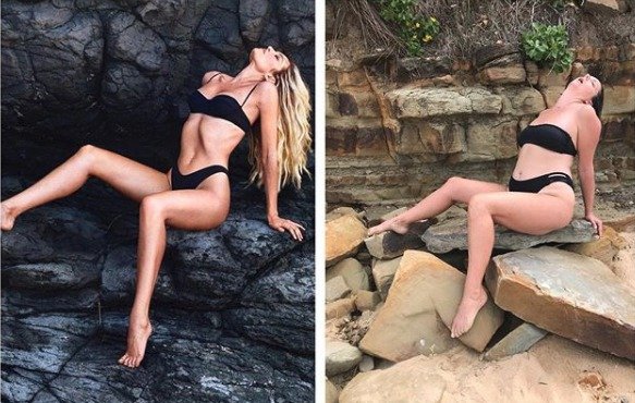 Vtipné parodie slavných Celeste Barber: Candice Swanepoel