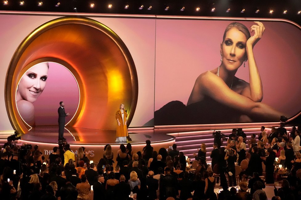 Célin Dionová na cenách Grammy