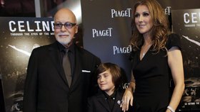 Celine Dion s manželem a synem v Miami Beach