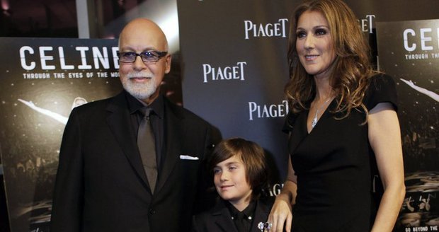 Celine Dion s manželem a synem v Miami Beach