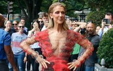 Zpěvačka Céline Dion: Šaty jako terapie