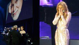 Céline Dion se vrátila na jeviště: Na emotivním koncertě oplakala zesnulého manžela
