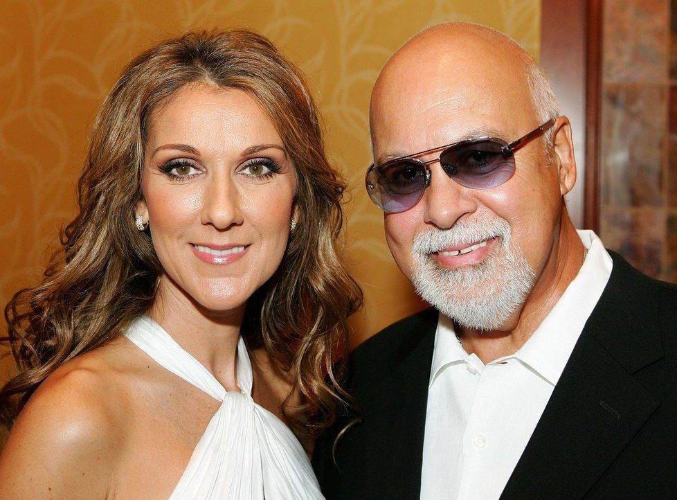 Céline Dion a její manžel René Angelil