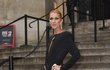 Zpěvačka Céline Dion na módní přehlídce v Paříži