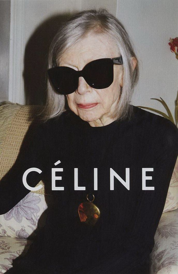 Joan Didion v kampani Céline