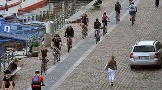 Počet pražských cyklistů se od roku 2002 zdesetinásobil