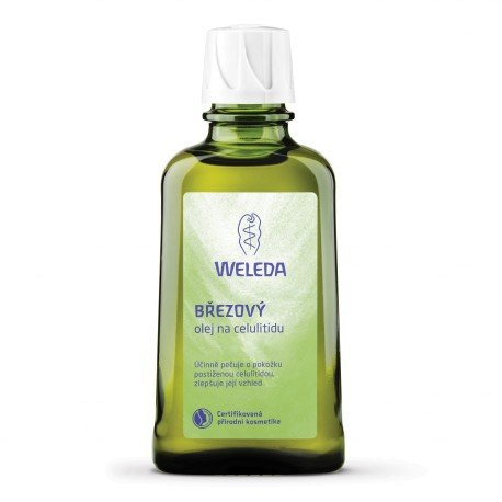 Březový olej na celulitidu Weleda, 469 Kč (100ml). Koupíte na www.weleda.cz