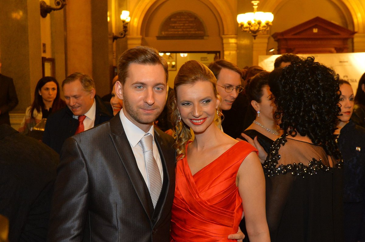 Tomáš Vaněk a Monika Sommerová, bývalí kolegové z muzikálu Fantom opery.