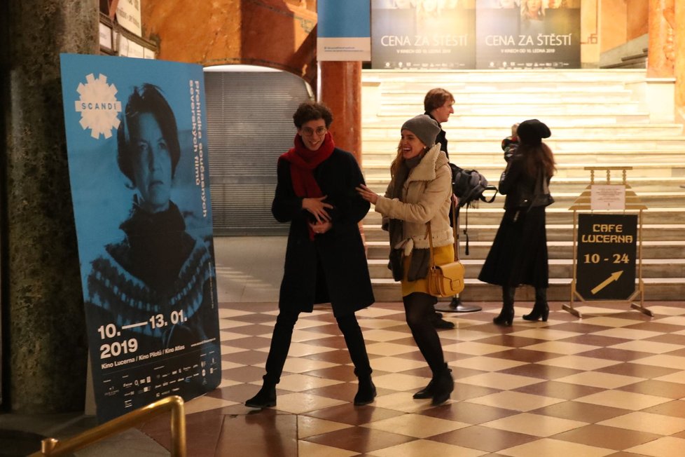 Premiéra k filmu Cena za štěstí: Jan Cina a Hana Vagnerová