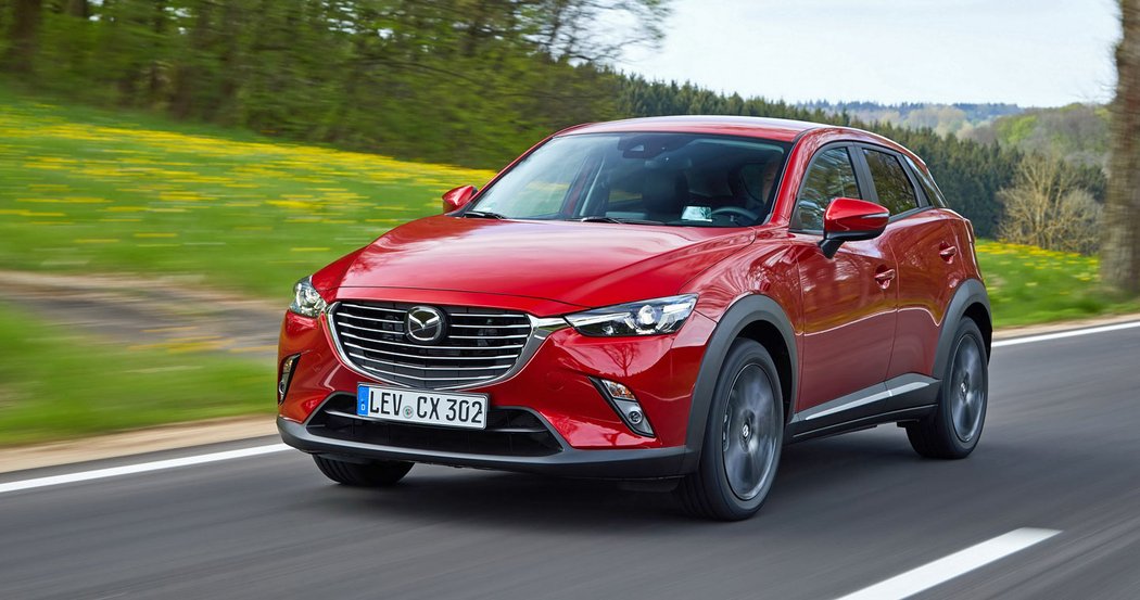 CX-3: 2.0 Skyactiv-G/110 kW, 1.5 Skyactiv-D/77 kW, od 454 961 Kč