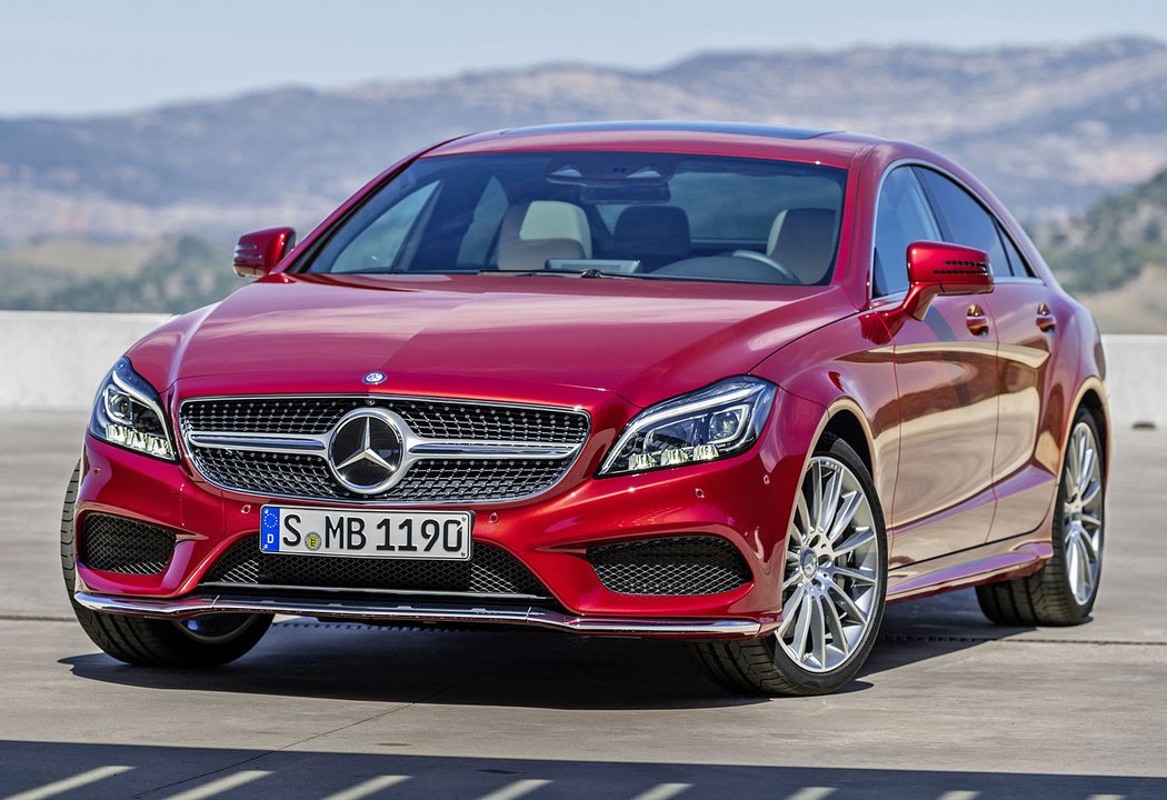 CLS: 400 d/245 kW, 500/300 kW, AMG 63/410 kW, AMG 63 S/430 kW, od 250 d/150 kW, 350 d/190 kW, od 1 235 000 Kč