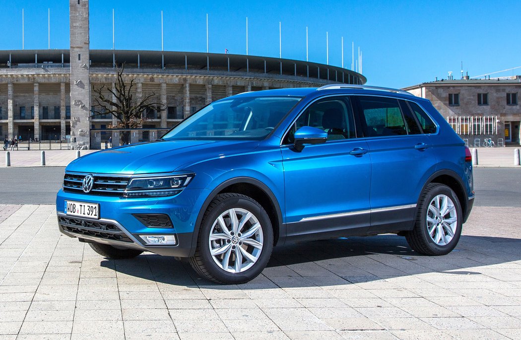 Tiguan: 1.4 TSI ACT/110 kW, 2.0 TSI/132 kW, 2.0 TSI/162 kW, 2.0 TDI/110 kW, 2.0 TDI/140 kW, 2.0 TDI/176 kW, od 601 111 Kč