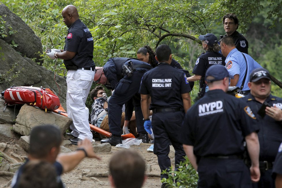 Výbuch v hojně navštěvovaném parku vystrašil obyvatele New Yorku.