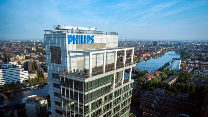 Centrála společnosti Philips v Amsterdamu