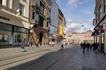 Vyústění Masarykovy ulice na náměstí Svobody.