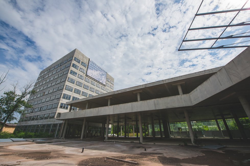 Centrum Nová Palmovka a budoucí sídlo agentury EU pro kosmický program