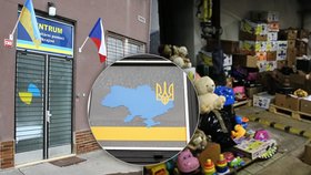 V Radotíně se otevřelo Centrum humanitární pomoci Ukrajině. „Sami jsme zažili agresi východních sousedů,“ říká starosta