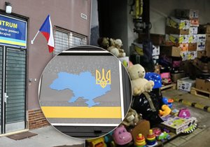 V Radotíně se otevřelo Centrum humanitární pomoci Ukrajině.