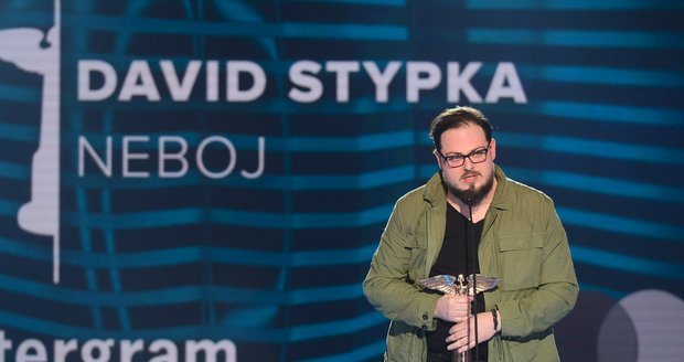 David Stypka dostal cenu Anděl