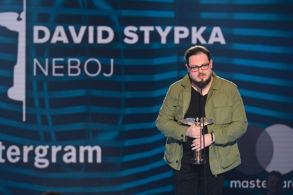 David Stypka dostal cenu Anděl.