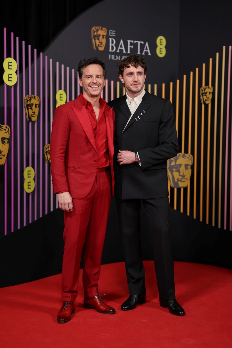 Ceny BAFTA 2024: Andrew Scott a Paul Mescal