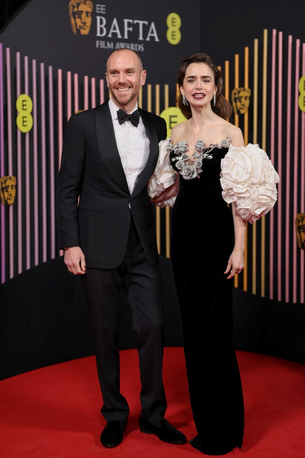 Ceny BAFTA 2024: Ceny BAFTA 2024: Charlie McDowell a Lily Collins