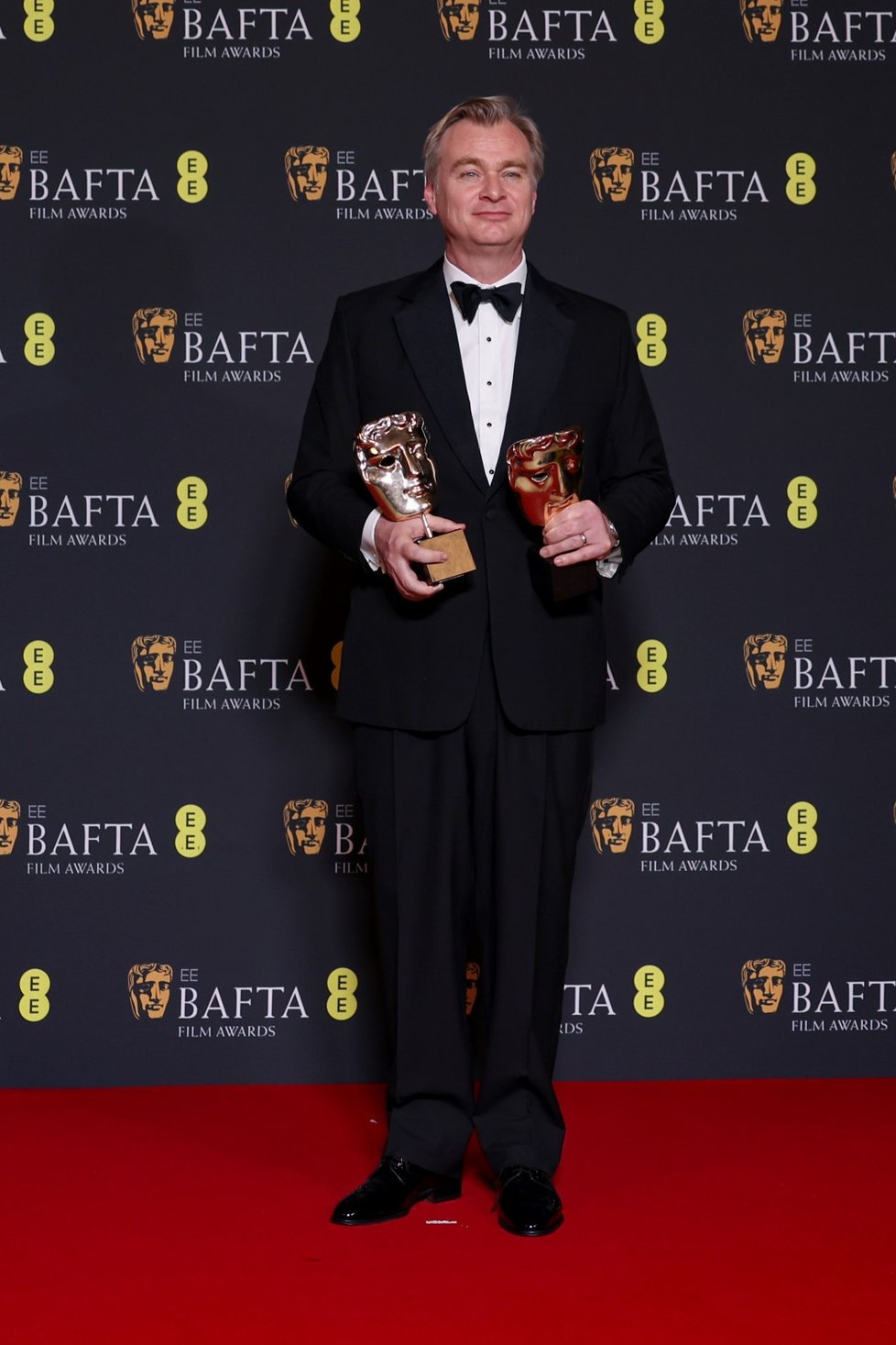 Ceny BAFTA 2024: Christopher Nolan