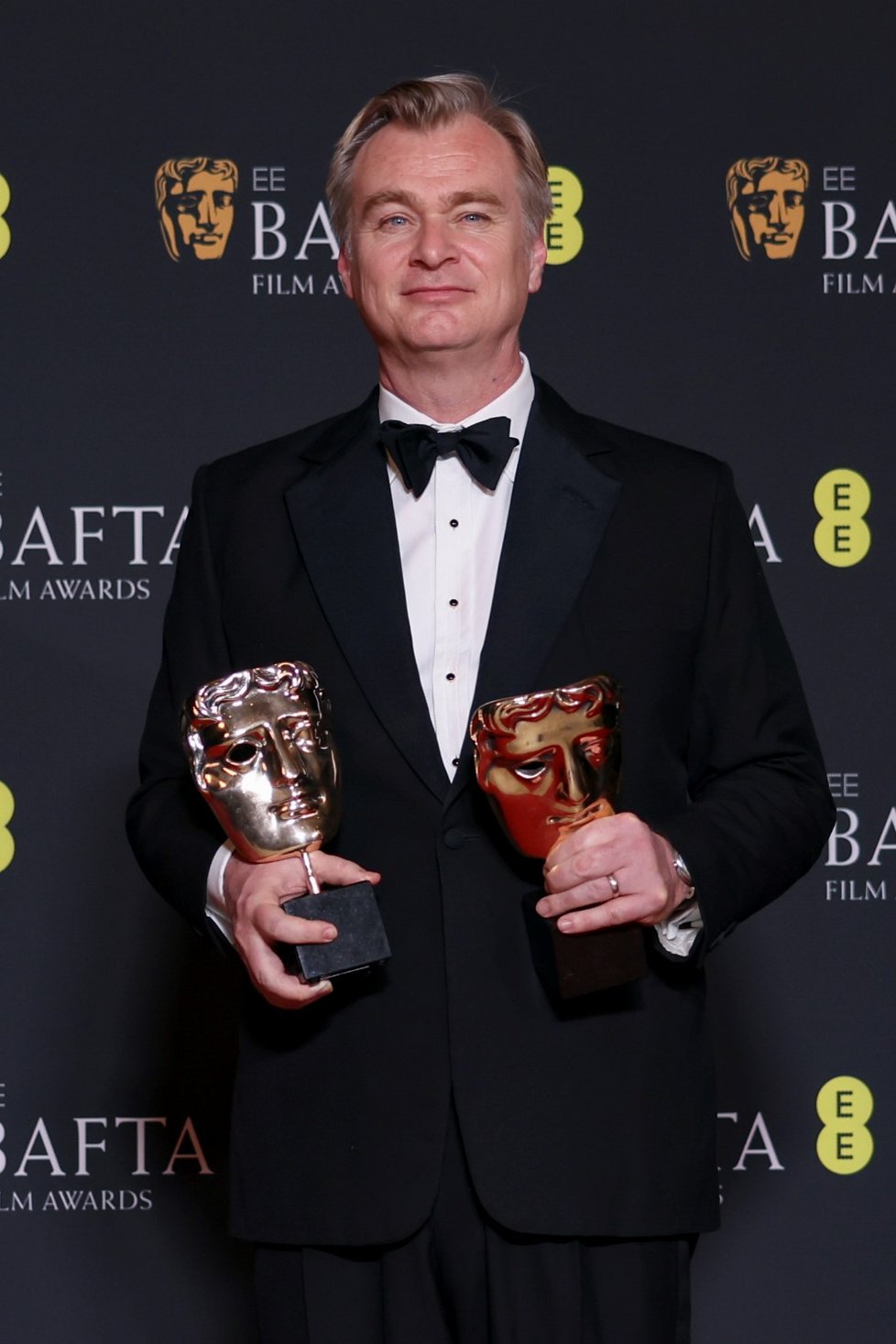 Ceny BAFTA 2024: režisér Christopher Nolan