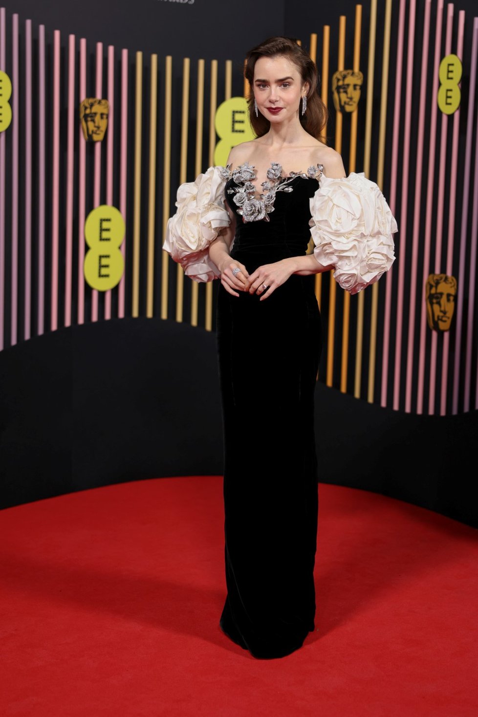 Ceny BAFTA 2024: Lily Collins