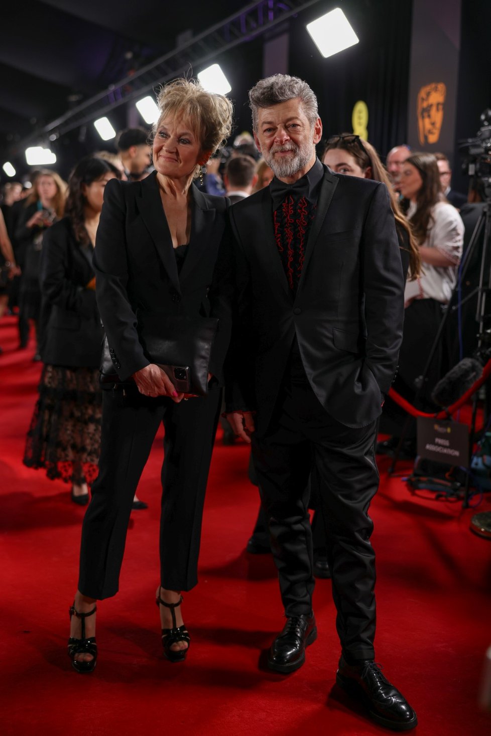 Ceny BAFTA 2024: Lorraine Ashbourne a Andy Serkis