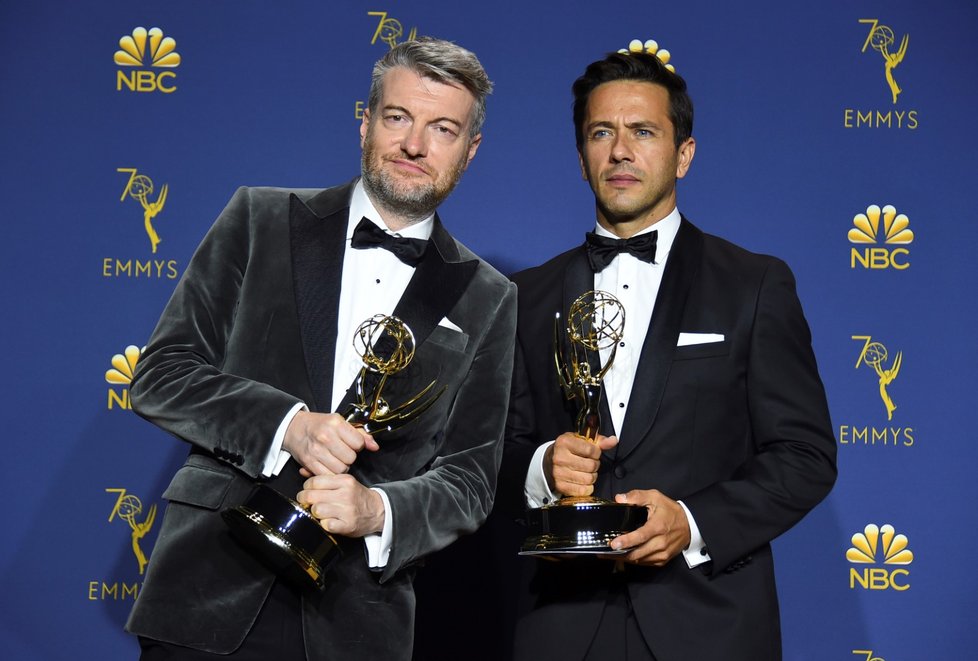 Ceny Emmy 2018: Charlie Brooker a William Bridges