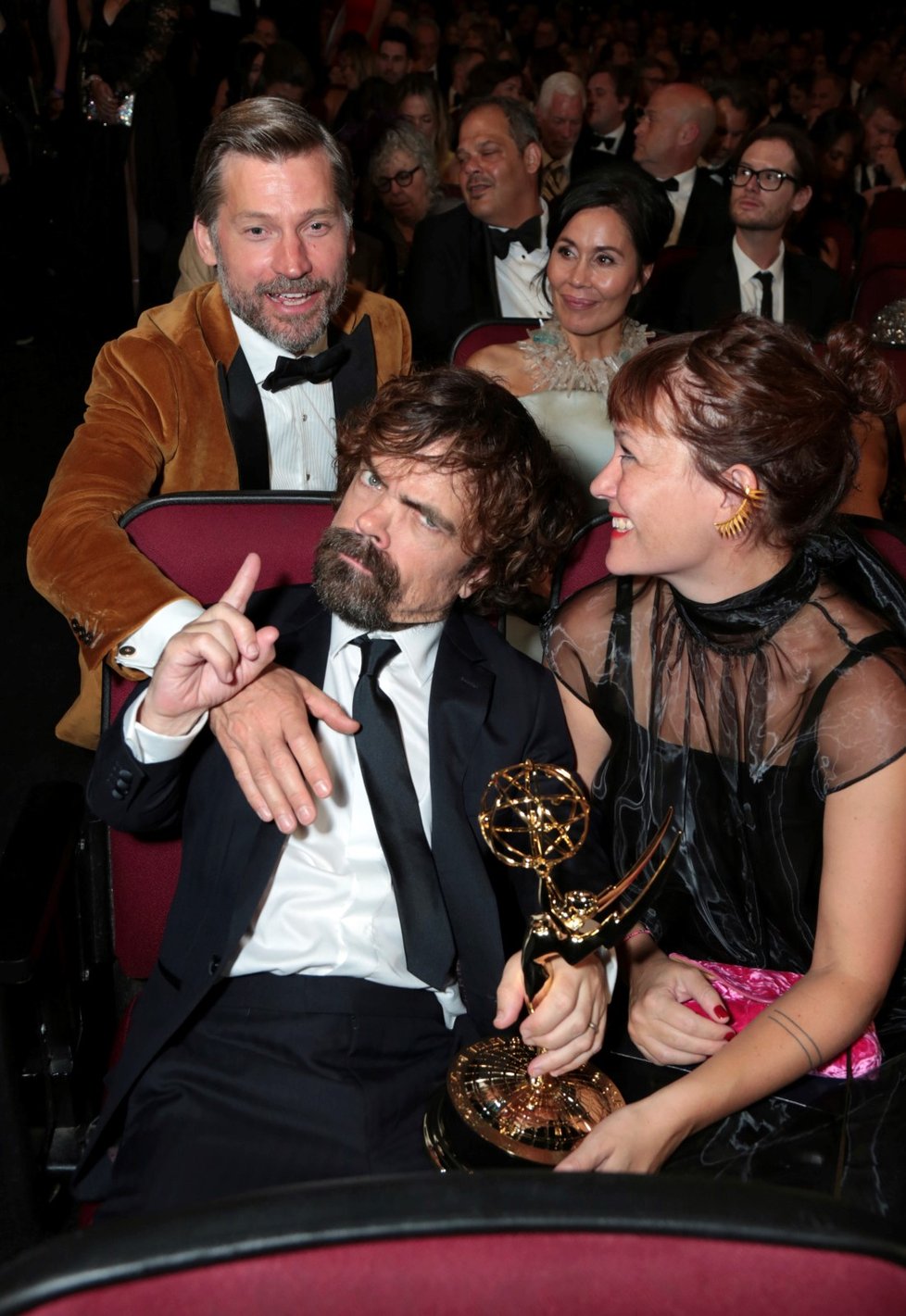 Ceny Emmy 2018: Nikolaj Coster-Waldu, Peter Dinklage a Erica Schmidt