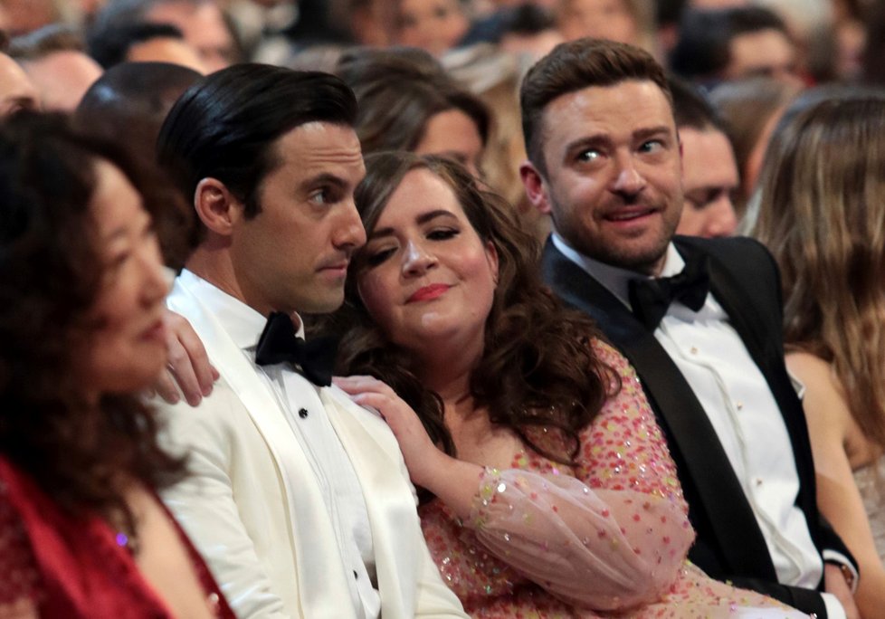 Ceny Emmy 2018:  Aidy Bryant, Milo Ventimiglia a Justin Timberlake