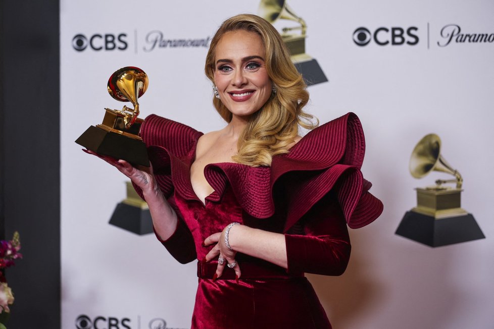 Ceny Grammy: Adele