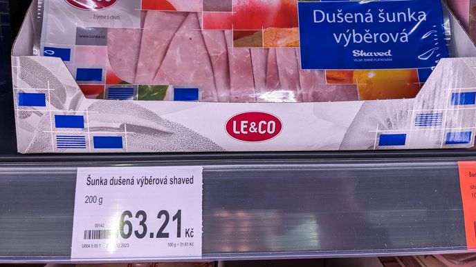 Haléřové ceny v českých obchodech