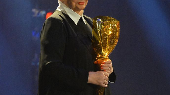 Cenu Thálie za celoživotní mistrovství v oboru činohra získala Alena Vránová.