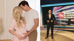 Moderátor Novy Martin Čermák: 8 měsíců po narození dcery je manželka opět těhotná! 