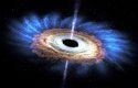 Aktivní černá díra a akreční disk