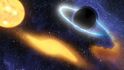 Supermasivní černé díry v srdci galaxií obklopují fontány hmoty