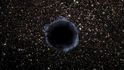 Supermasivní černé díry v srdci galaxií obklopují fontány hmoty