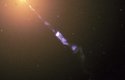 Snímek jetů z černé díry v galaxii M87 pořídil již dříve Hubbleův kosmický dalekohled