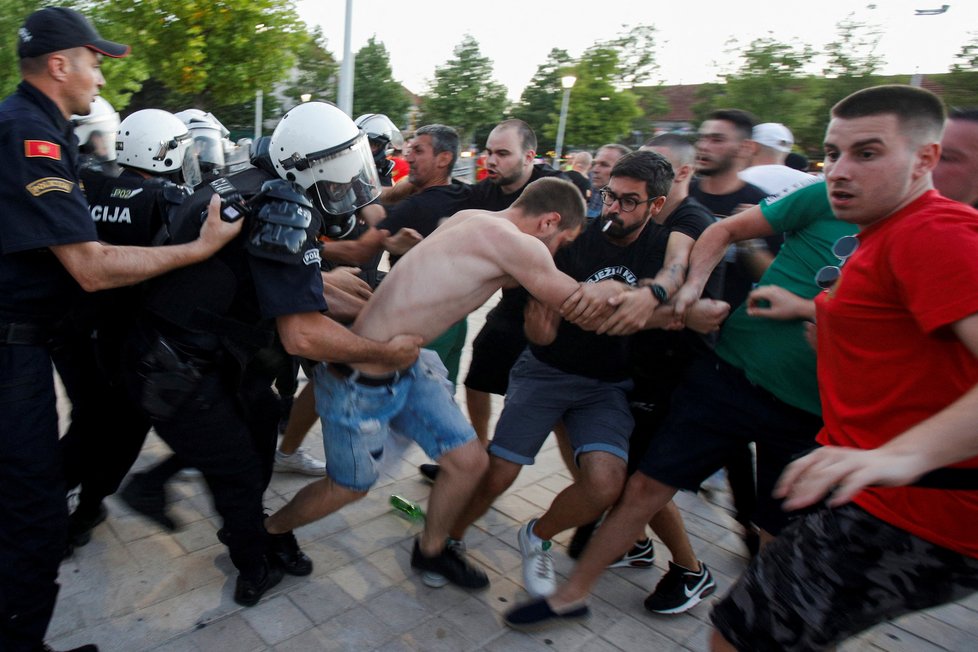 Protesty v Černé Hoře