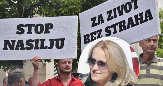 Novinářku postřelili před vlastním domem, v ulicích protestovaly stovky lidí