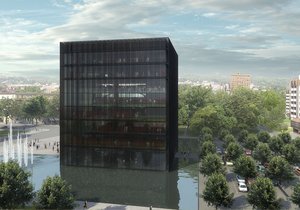 Moderní vědecká knihovna má vyrůst v Ostravě. Hotová by měla být do roku 2023.