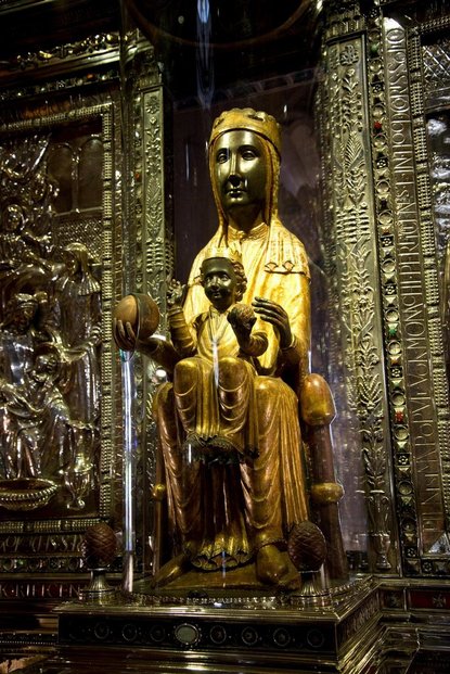 Černá Madonna z Montserratu