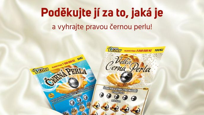 Černá perla od Sazky - a kampaň od Symbia